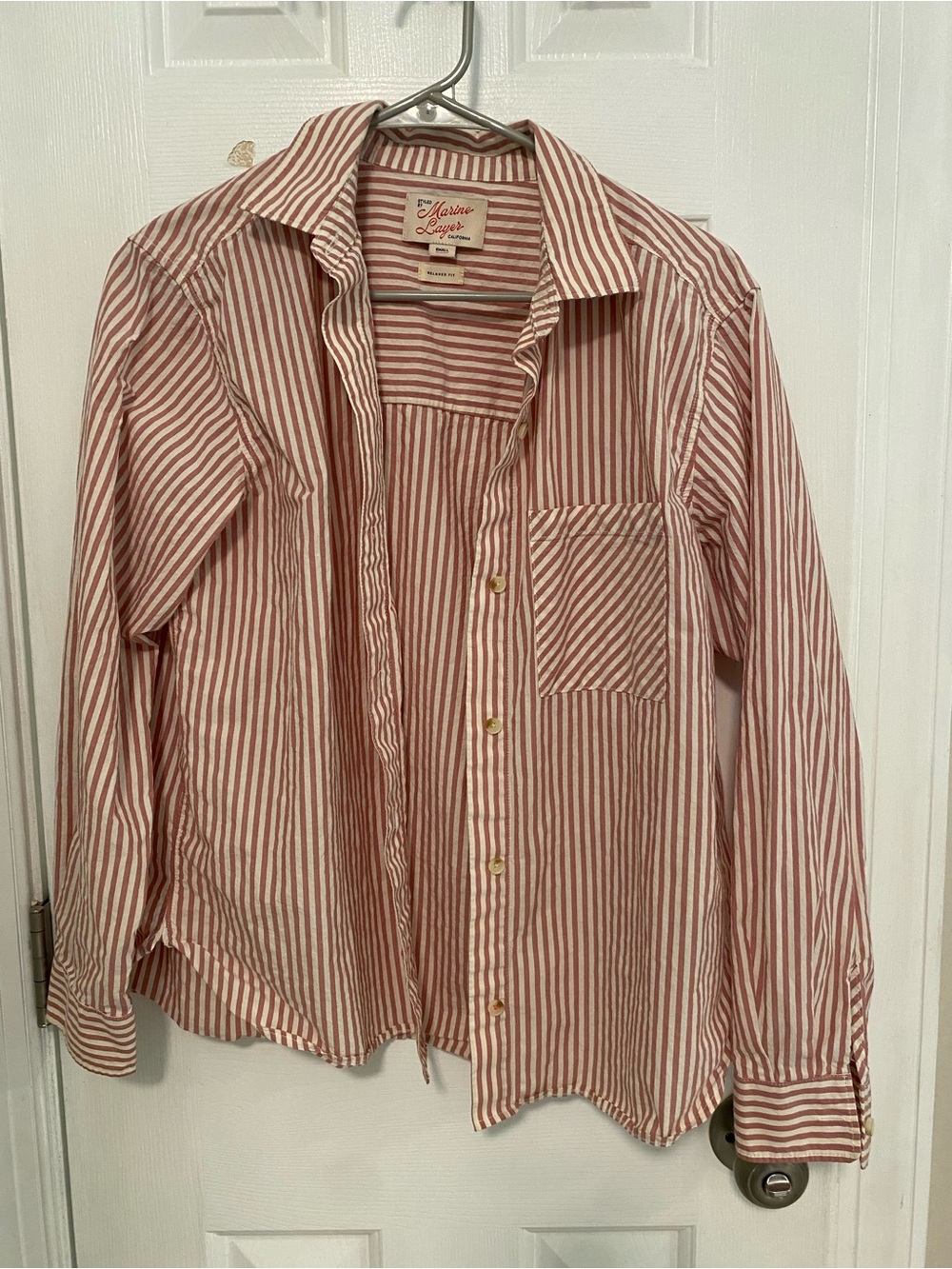 Marine Layer Women’s Stripe Button-Up Shirt